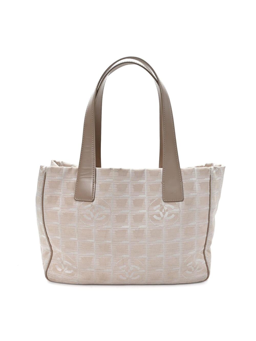 Chanel Nylon Small Travel Tote Beige #301551C37B